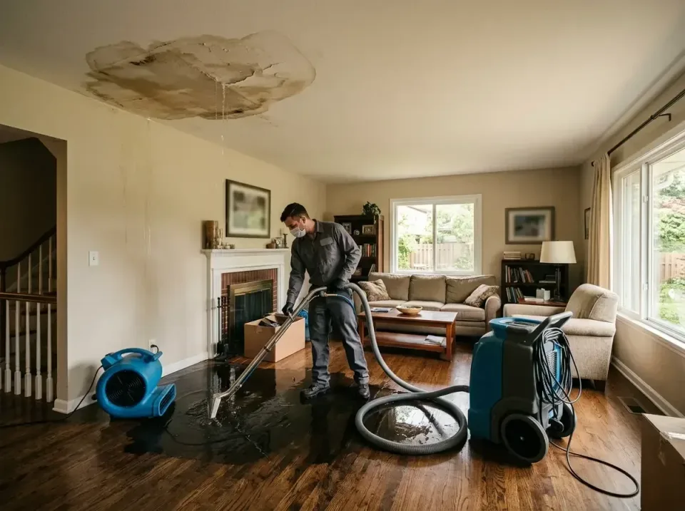attic-pipe-burst-ceiling-drip-008 — frequently asked questions, Water Damage Restoration & Carpet Care in Mountain View, HI